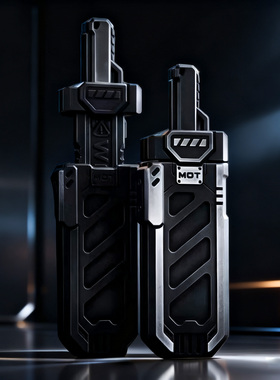 EDC MOT锯剑裂空 按压推牌机械随身高端金属玩具潮玩解压指尖陀螺