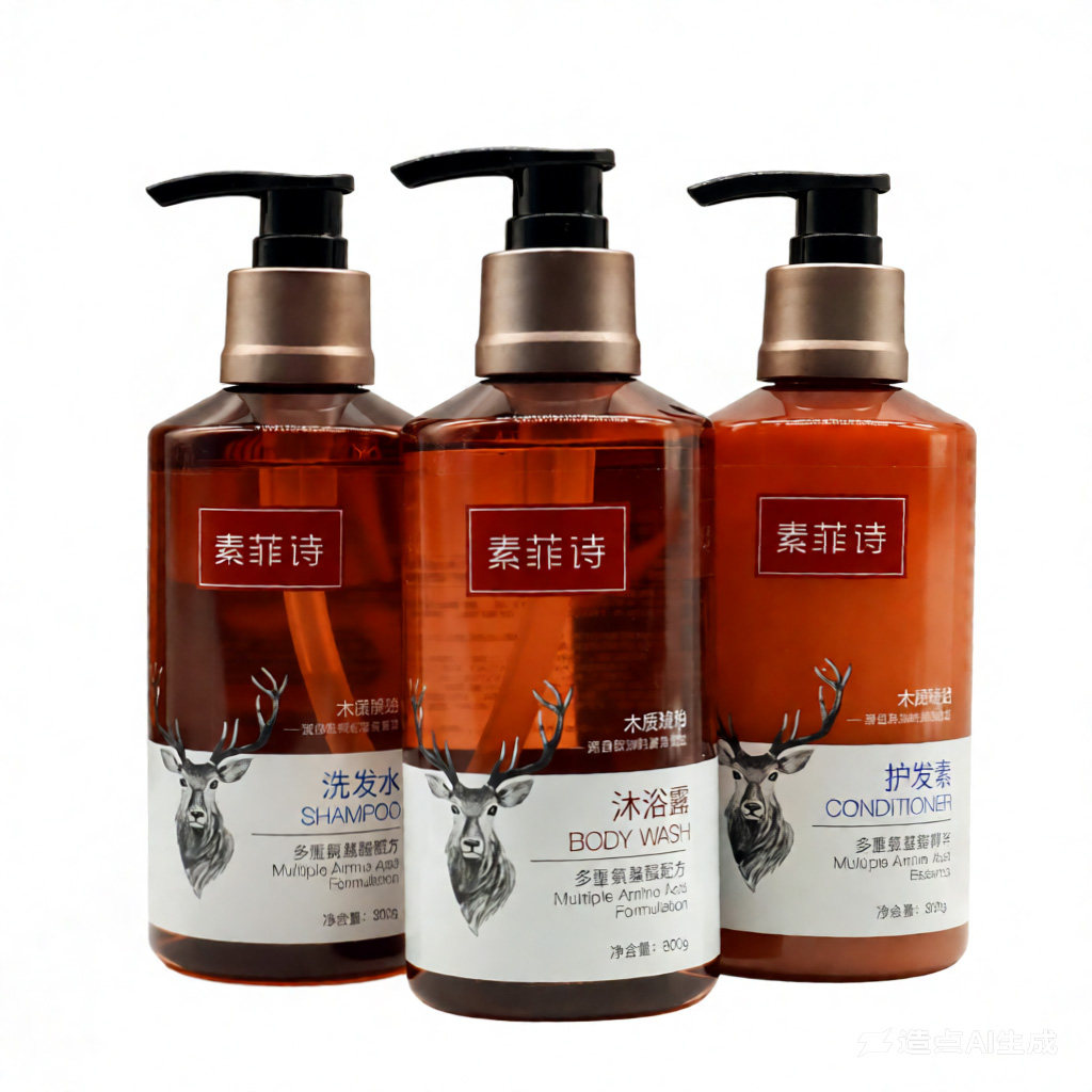 素菲诗潘海利根洗发水沐浴露洗护护发素套装女去屑清爽官方正品