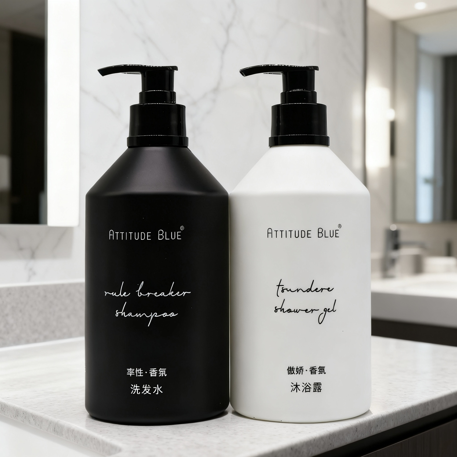 ATTITUDEBLUE洗发水沐浴露酒店