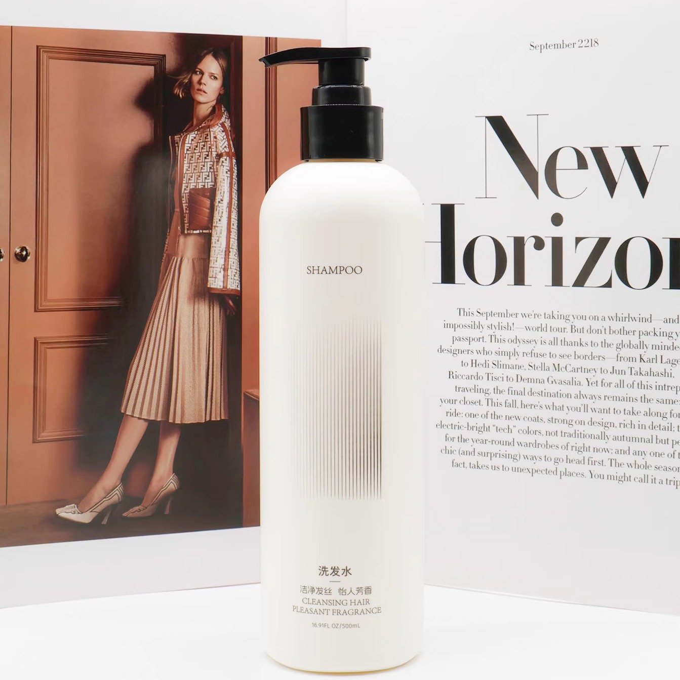 蜂巢液体香皂控油蓬松洗发露