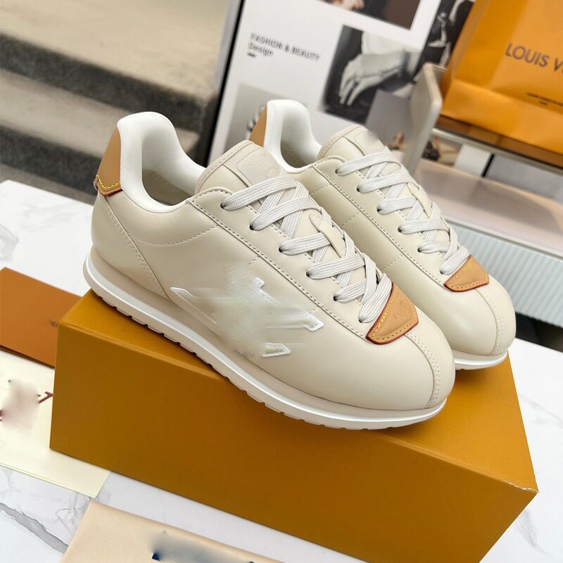 莆田鞋欧洲站阿甘鞋FW25褐色运动休闲鞋跨境男鞋女鞋面包鞋老爹鞋