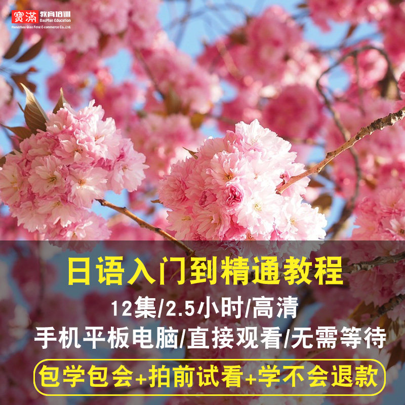 日语视频教程 零基础入门到精通自学全套 培训教学发音 在线课程在类目 教育培训, 语言培训, 多语种学习, 日语中 - 来自Buy2taobao.com提供专业的淘宝代购服务