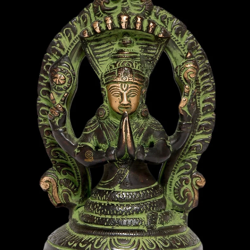 坦伽利手工黄铜雕像摆件