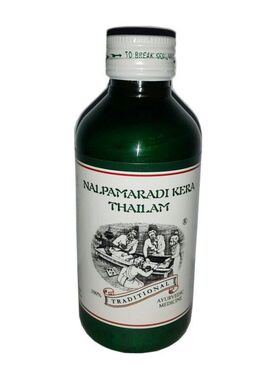 印度国际直邮Nalpamaradi Kera Thailam美容肌肤净化按摩油