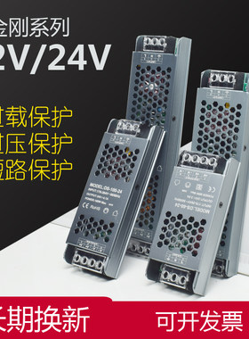 光博瑞超薄超窄电源12V24V输出