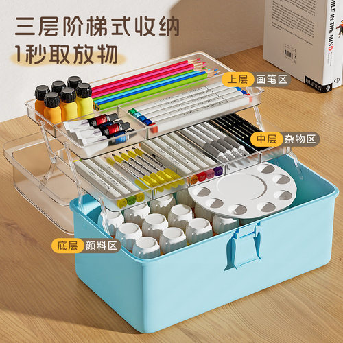 多层大容量多功能手提箱