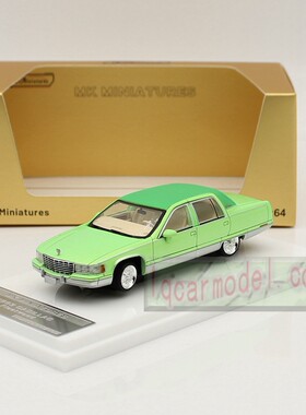 1:64 MK 凯迪拉克伍德Fleetwood 西海岸合金车模型绿色