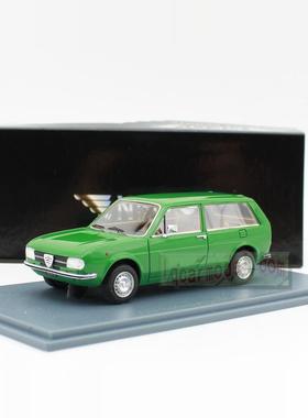 1:43 Neo Alfa Romeo Alfasud阿尔法罗密欧旅行树脂汽车模型绿色