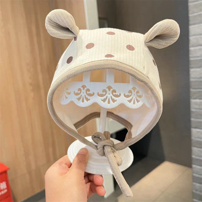 婴儿帽子春秋款宝宝护耳帽秋冬新生儿纯棉包头帽幼儿囟门套头胎帽,童装/婴儿装/亲子装,帽子,淘宝优惠券,粉丝福利购,淘宝优惠卷