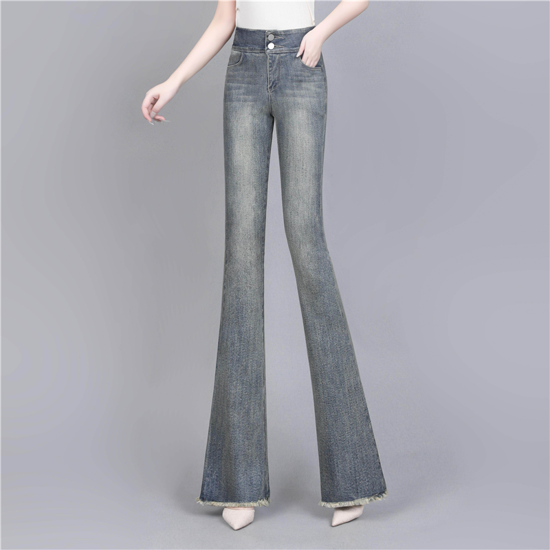 新塘微喇牛仔裤女装2026秋冬新款时尚潮流小个子喇叭裤直筒长裤子,女装/女士精品,牛仔裤,淘宝优惠券,粉丝福利购,淘宝优惠卷