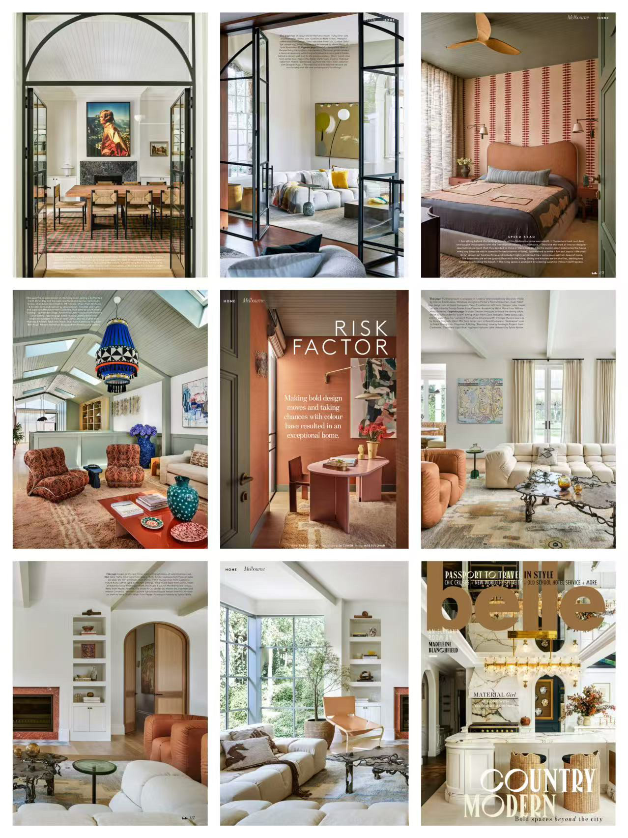 澳大利亚Belle室内设计资料电子版高清pdf2025年送2022-2024年