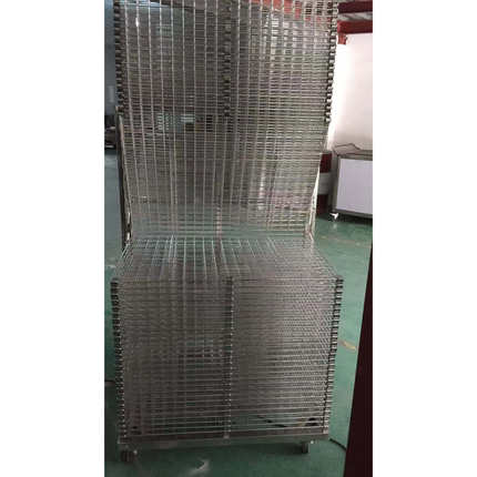 不锈钢千层架周转架50层丝印25层干燥架印刷晾晒折叠13层置物货架