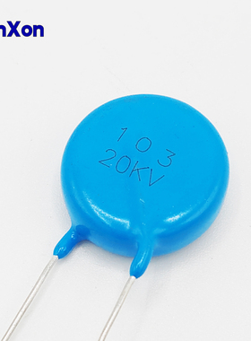 20KV 103K蓝色高压瓷片电容10000PF Y5V氩弧焊引弧电容