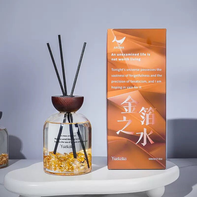 Yuekoko金珀之水无火香薰家用卧室持久留香香薰摆件生日礼物