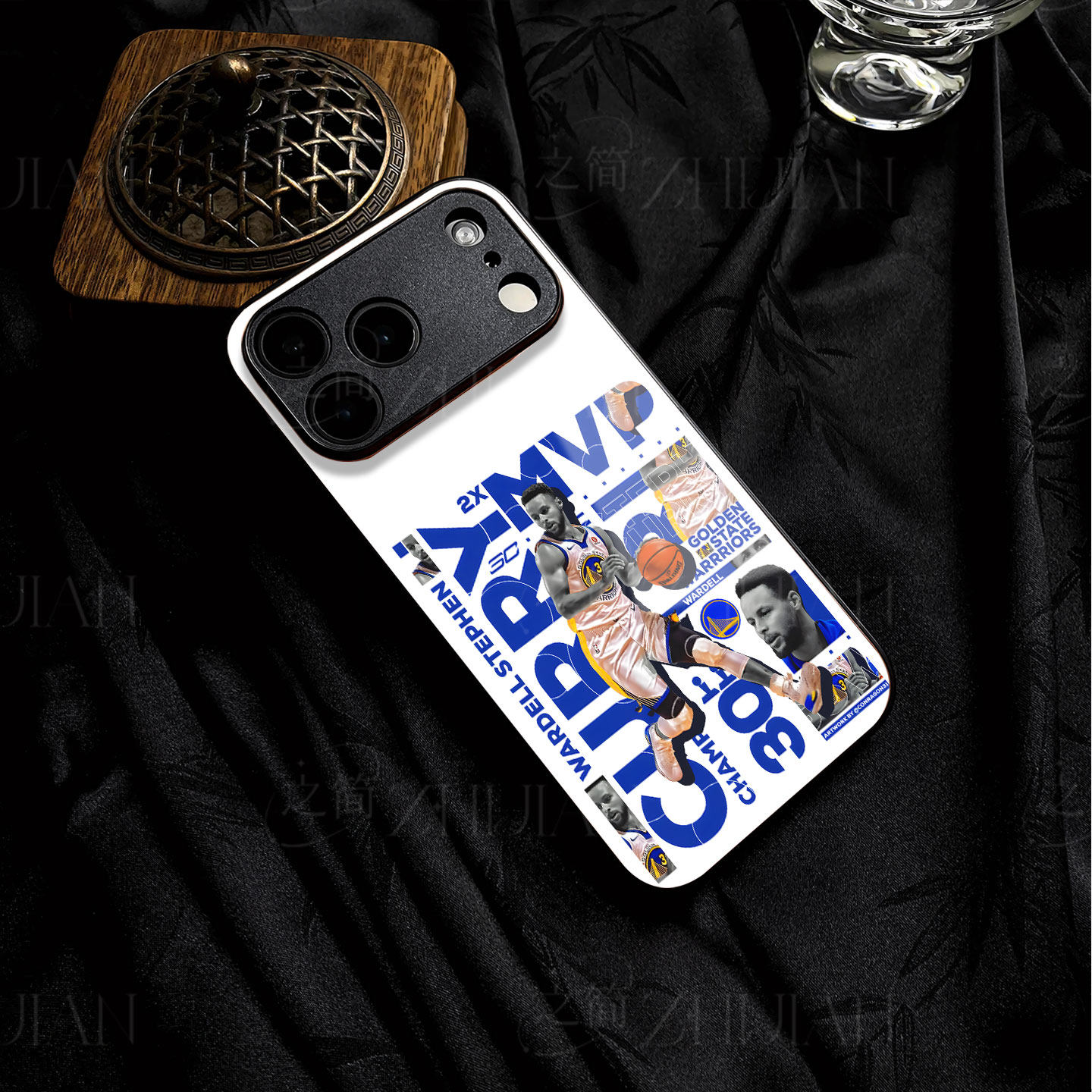 库里运球磁吸磨砂黑框电镀玻璃手机壳适用苹果iphone17promax华为MATE40PROPLUS荣耀MAGIC8PROVIVOS18ENOVA12