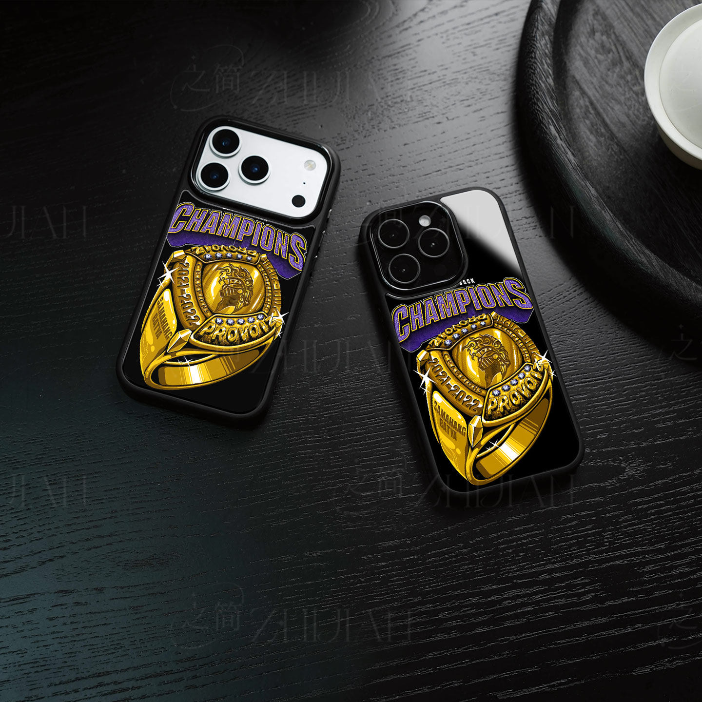 PROVOIT总冠军戒指磁吸磨砂黑框电镀玻璃手机壳适用苹果iphone17promax华为NOVA11PRO小米CIVI5PROIQOONEO11V