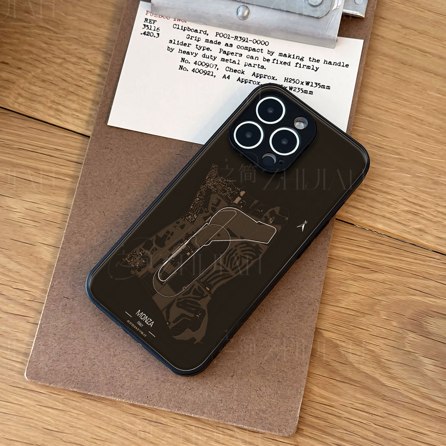 蒙扎赛道地图磁吸磨砂黑框电镀玻璃手机壳适用苹果iphone17promax华为红米NOTE14PROPLUSNOVA14ULTRAIQOOZ10T