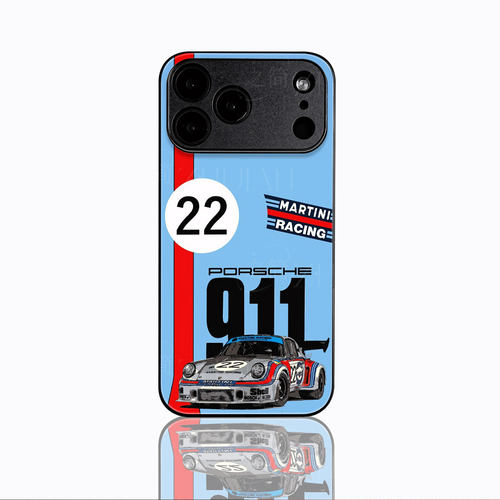 保时捷911赛车磁吸磨砂黑框电镀玻璃手机壳适用苹果iphone17promax华为NOVA13PROIQOONEO6OPPOFINDX8SPROMAX1