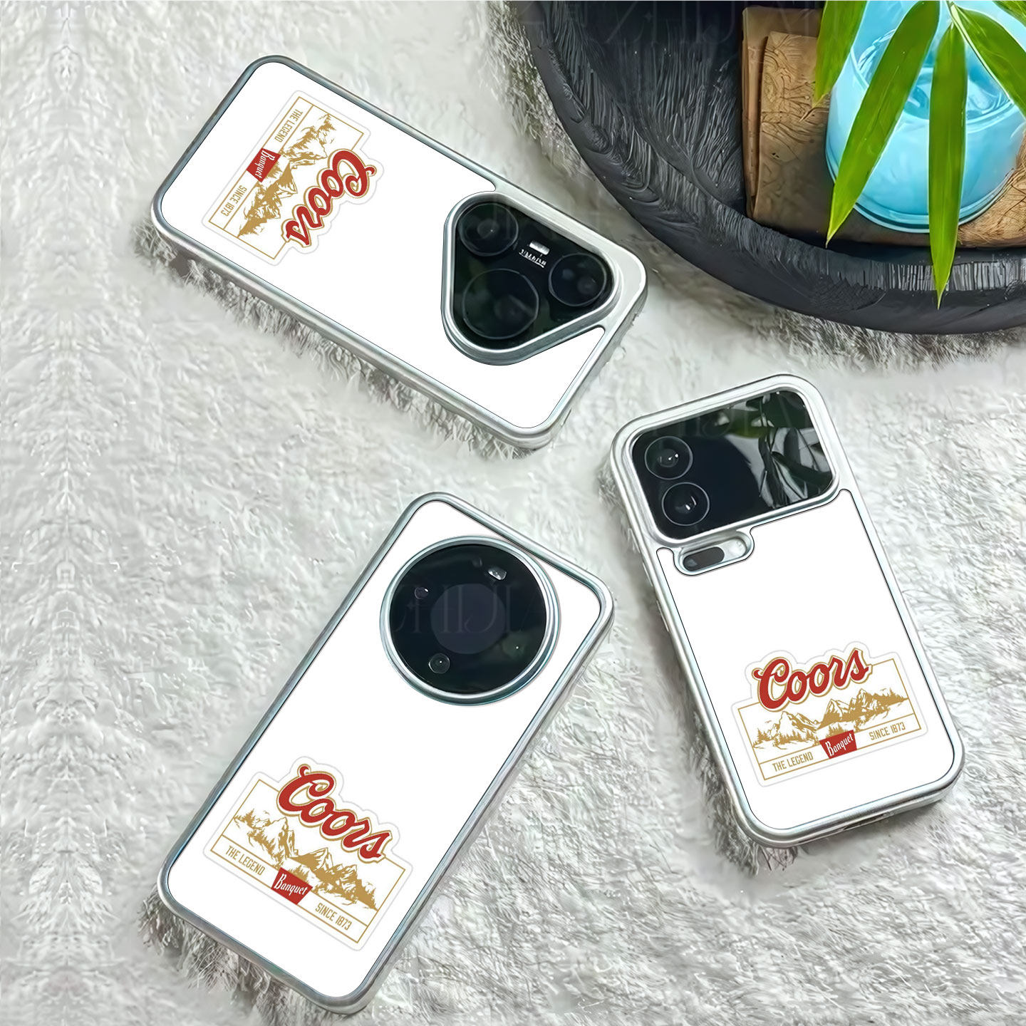 库尔斯贴纸磁吸磨砂黑框电镀玻璃手机壳适用苹果iphone17promax华为NOVA14ULTRA小米12PROVIVOX200ULTRA红米T