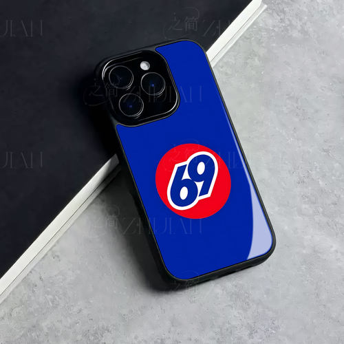 69创意logo磁吸磨砂黑框电镀玻璃手机壳适用苹果iphone17promax华为PURA70ULTRA荣耀90PRO荣耀400PRO红米K80