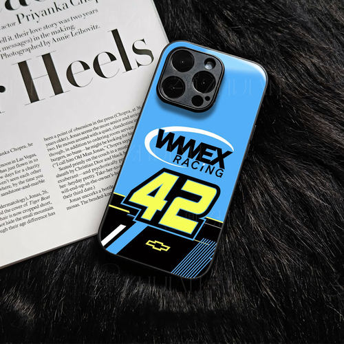 WWEX42赛车磁吸磨砂黑框电镀玻璃手机壳适用苹果iphone17promax华为1加ACE3V1加ACE5至尊版荣耀X60GT荣耀POWE