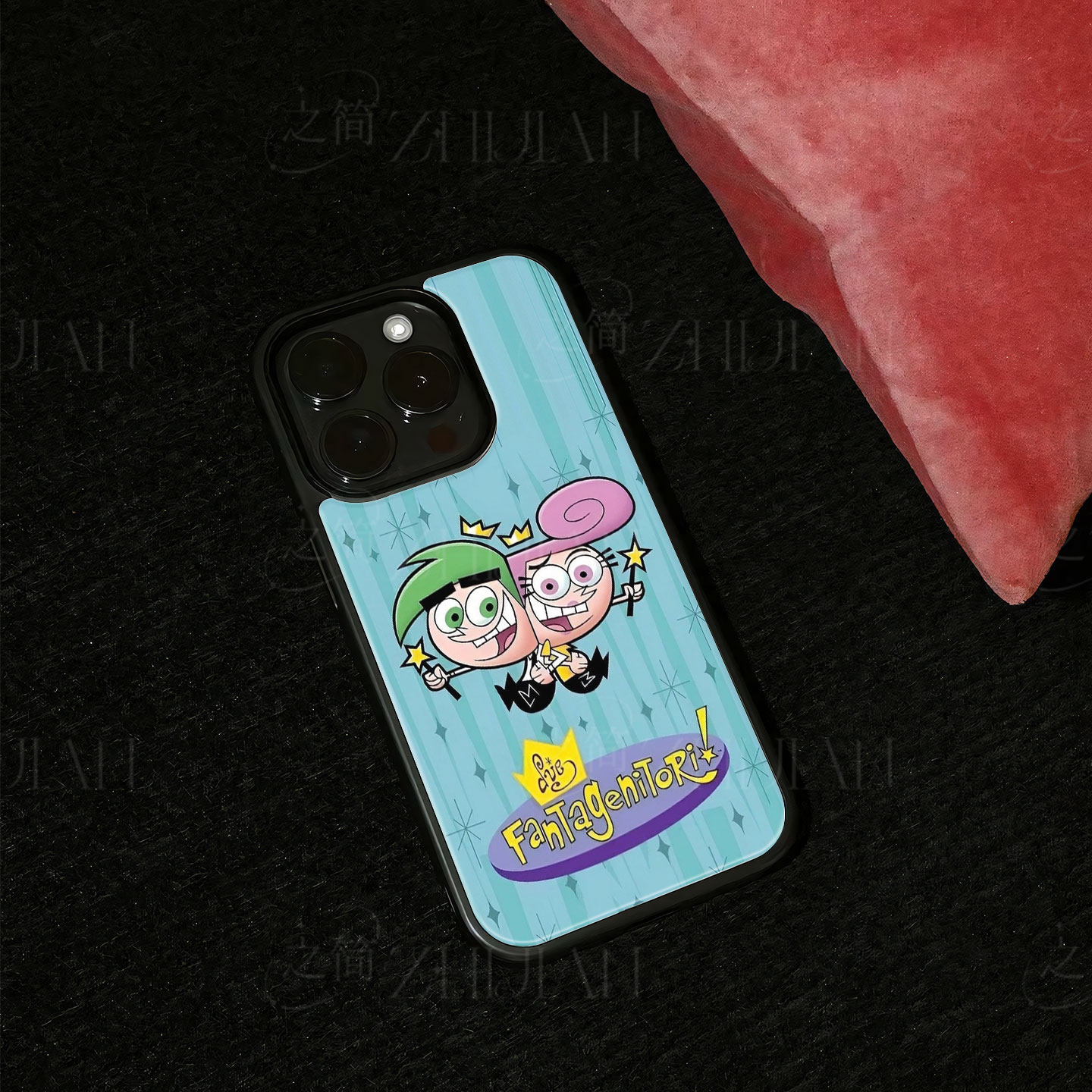 反斗家族磁吸磨砂黑框电镀玻璃手机壳适用苹果iphone17promax华为IQOONEO6红米K50至尊版小米13ULTRAVIVOX200