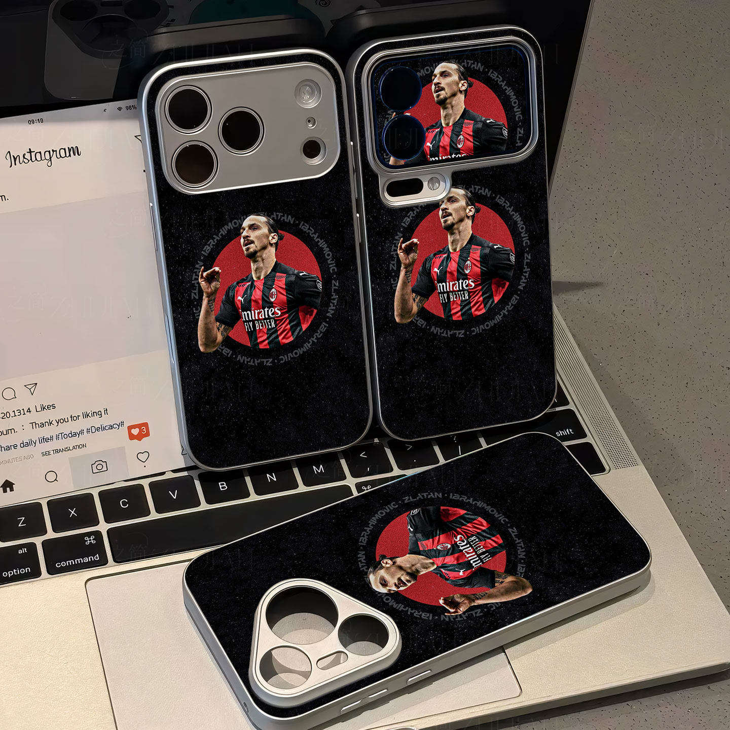 伊布米兰磁吸磨砂黑框电镀玻璃手机壳适用苹果iphone17promax华为荣耀X70I小米14ULTRANOVA7PROOPPORENO6PROP