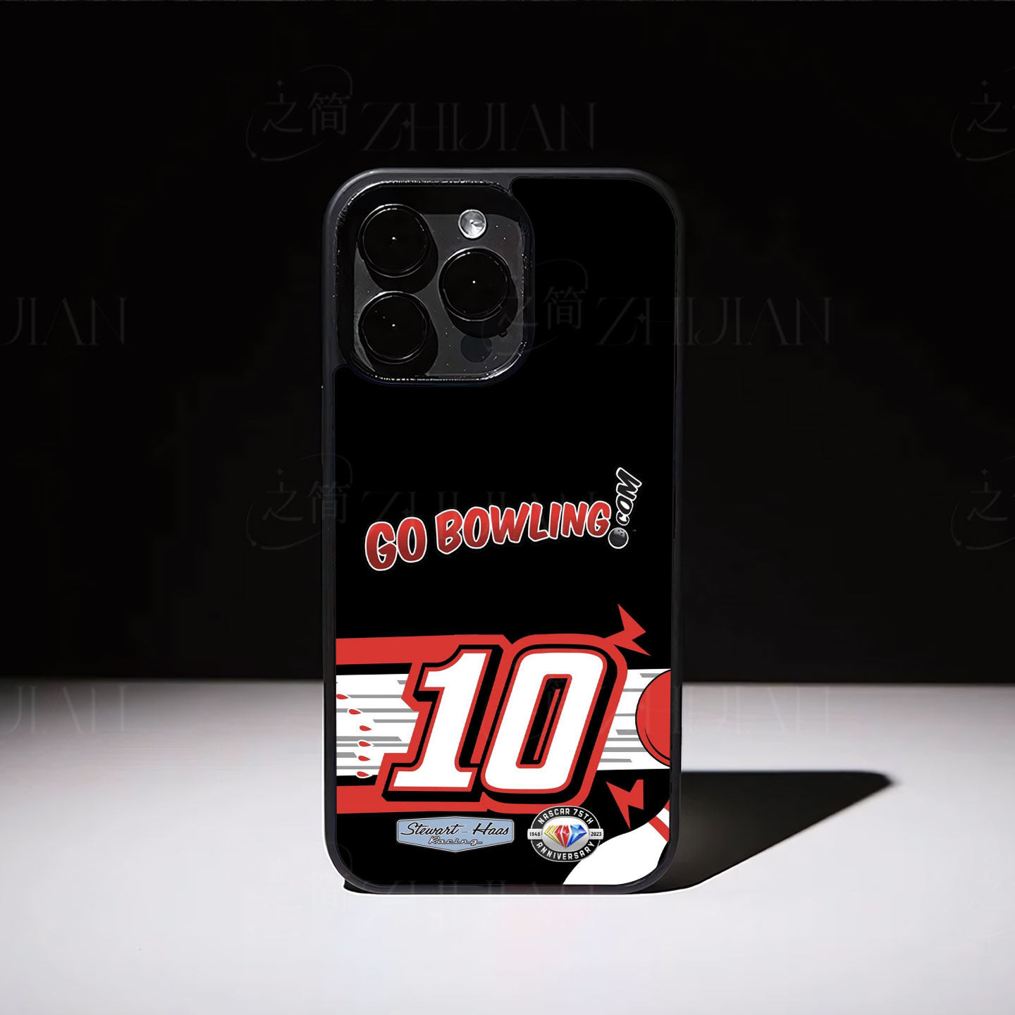 十号保龄球磁吸磨砂黑框电镀玻璃手机壳适用苹果iphone17promax华为MATE60PRO荣耀90GT红米K60至尊版VIVOX90P