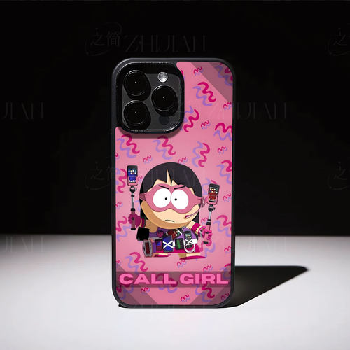 公园少女磁吸磨砂黑框电镀玻璃手机壳适用苹果iphone17promax华为1加ACE2VOPPORENO10PRO1加13T红米K70E