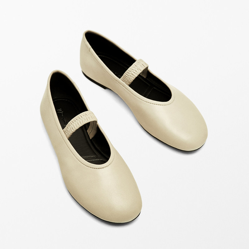 西班牙M.D原单女鞋跳舞鞋真皮平底一字带玛丽珍法式小众芭蕾舞鞋,女鞋,玛丽珍鞋,淘宝优惠券,粉丝福利购,淘宝优惠卷