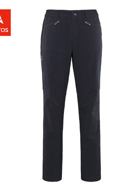 极星 男女户外防泼水弹力保暖透气功能长裤 AGPC21177/AGPC22178