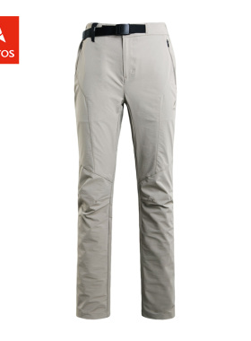 极星 女款春夏季户外速干裤舒适弹力运动徒步快干长裤 AGPD12290