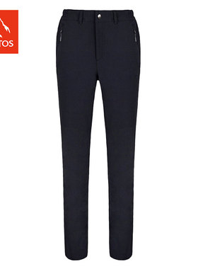 【秒杀】极星 女户外软壳裤保暖防风登山防风裤休闲裤 AGPB22262