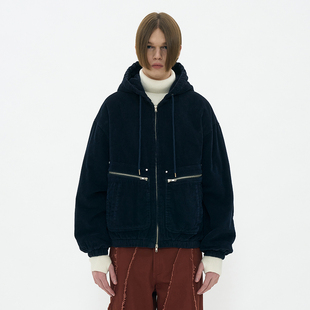 时尚3MThinsulate外套 韩国正品 PARTIMENTO 2025秋冬灯芯绒夹克