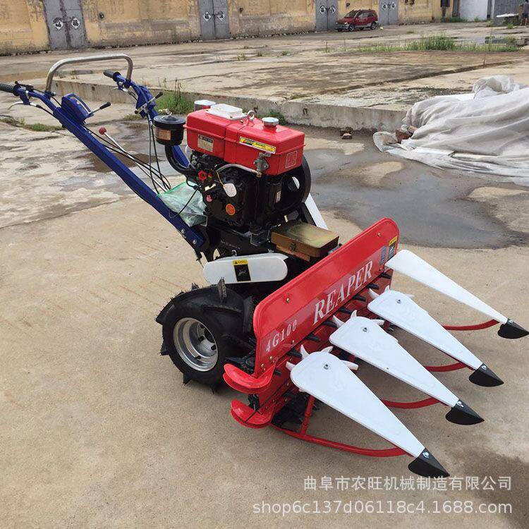 小型农用谷物秸秆割倒机内蒙油葵杆割倒机玉米杆收割机