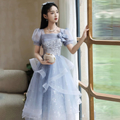 高级感主持人晚礼服钢琴演奏声乐生艺考18岁生日成人礼礼服连衣裙