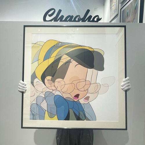 Jerkface匹诺曹版画壁画潮流艺术