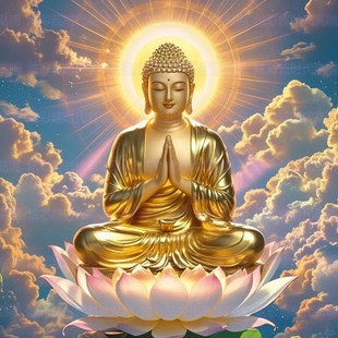 如来佛祖画像佛家像挂画佛堂用品镇宅客厅玄关装饰不干胶贴纸