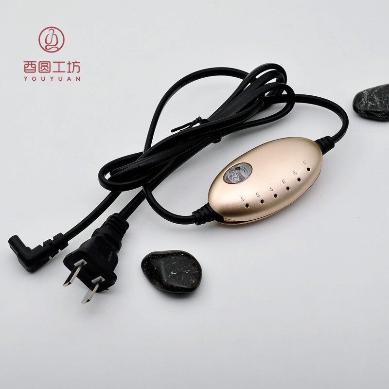 酉圆工坊电源线原创设计香薰炉图片