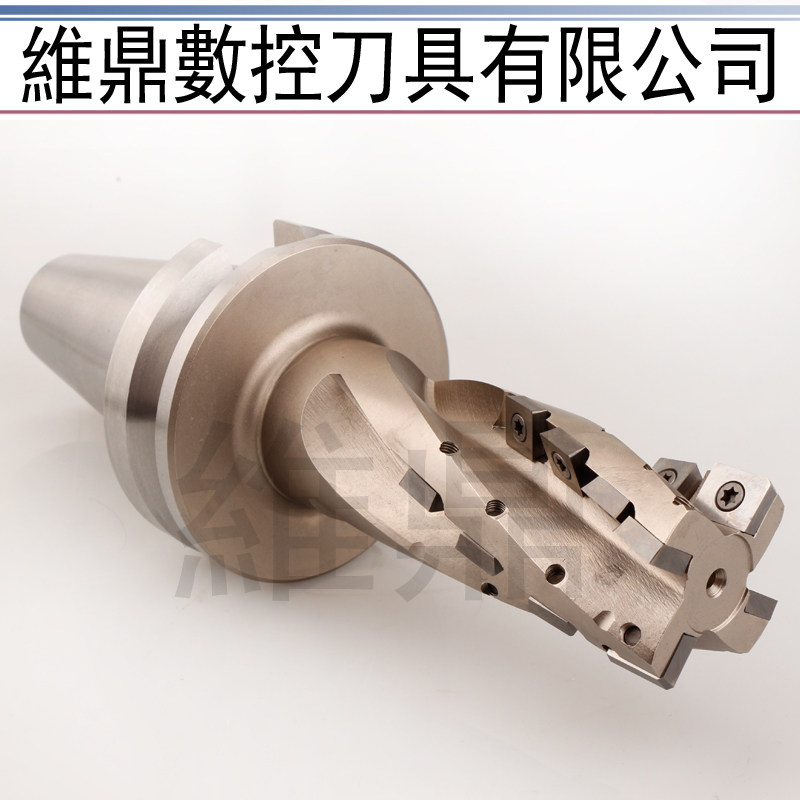 BT50整体可转位 高效螺旋玉米铣刀50 63 80 100 密齿APMT1604刀片