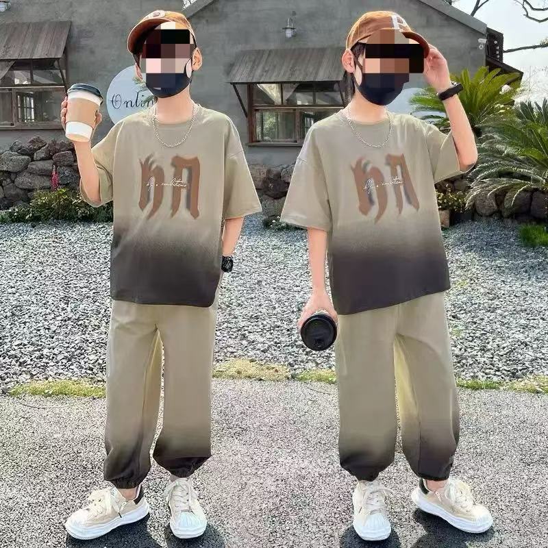 男童夏装短袖运动两件套2026款