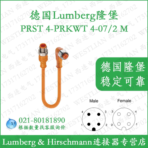 隆堡不锈钢双端连接线