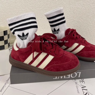 儿童德训鞋新款2025秋季男童运动鞋软底女童板鞋中大童时尚休闲鞋