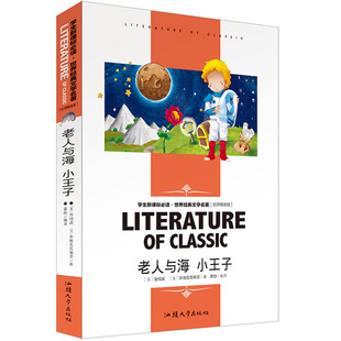 正版 含讀后感知識考點 名師解讀 小王子 點評解析 世界經(jīng)典 老人與海 文學(xué)名著 無障礙閱讀 15歲中小學(xué)生閱讀書單 保證 中小學(xué)9