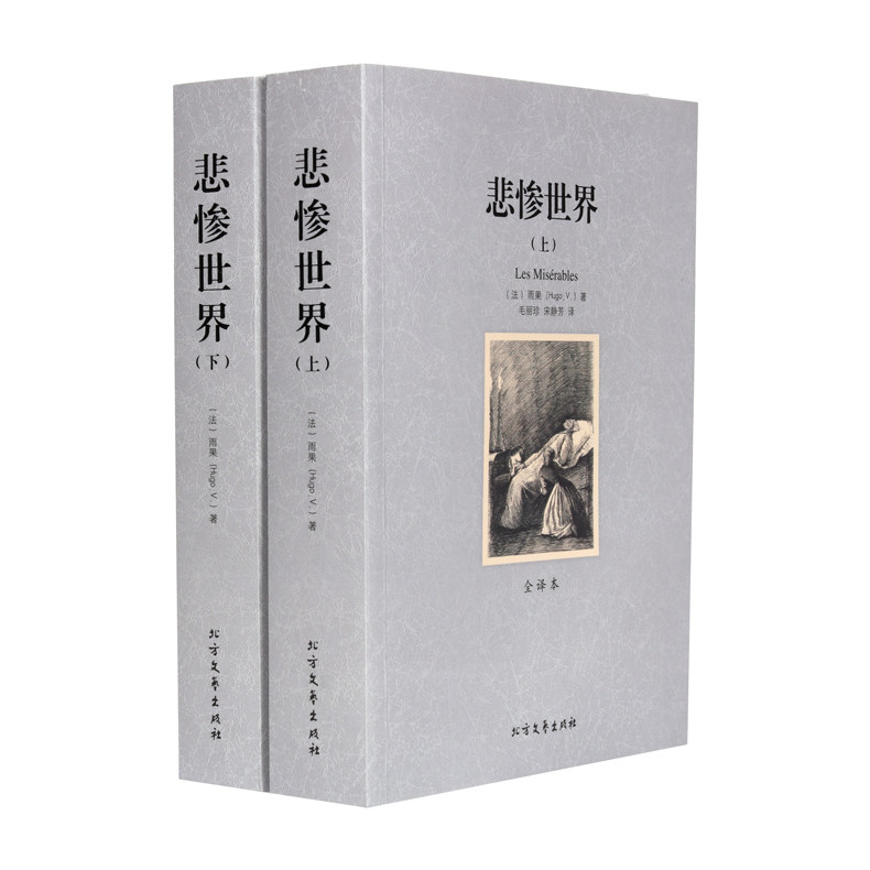 悲惨世界(上下)正版包邮无删减全译本中文版 世界经典文学名著小说 青少年成人 中学生课外阅读畅销书籍属于什么档次？