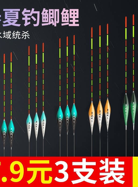高灵敏度鲫鱼浮漂防风抗走水