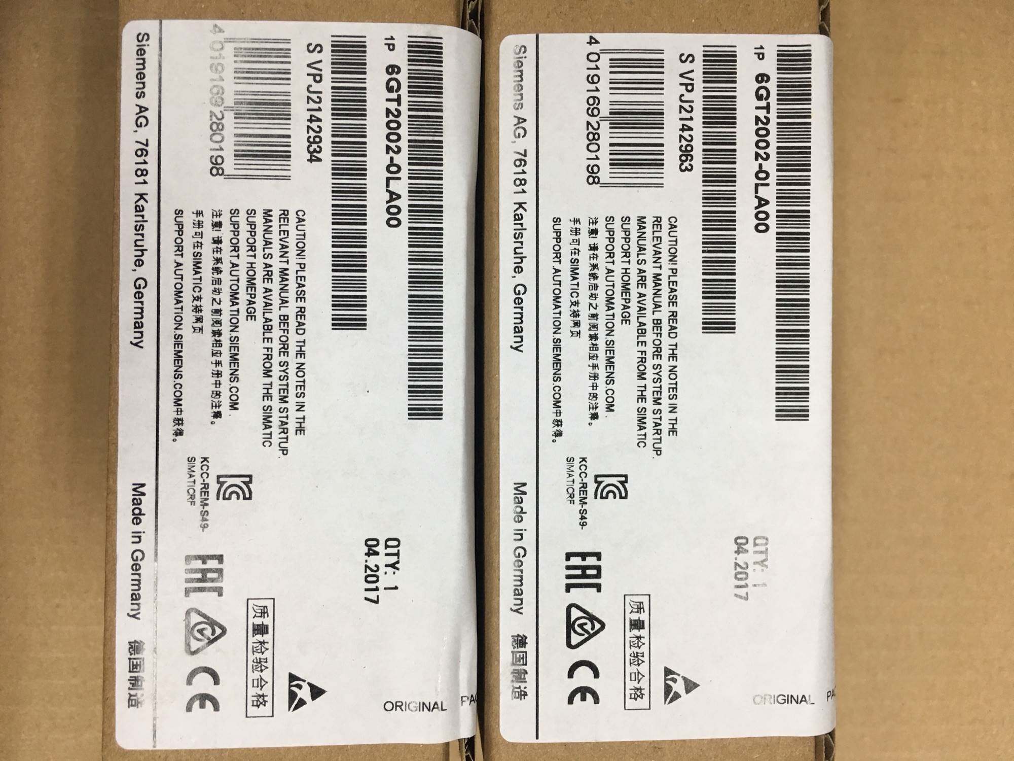 6gt2002-0la00 西门子rfid 全新原装 s7-1200通讯模块rf120c