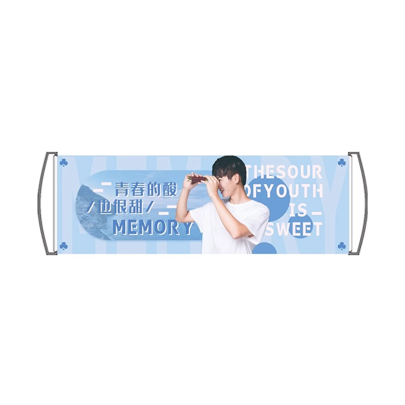 生日旅游应援横幅定制音乐节明星演唱会手幅制作闺蜜朋友景区打卡