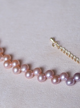 单件包邮基础福利渐变珍珠手链