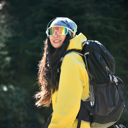 北京森林户外大框情侣款徒步登山防晒防风沙骑行雪山护目镜男女式